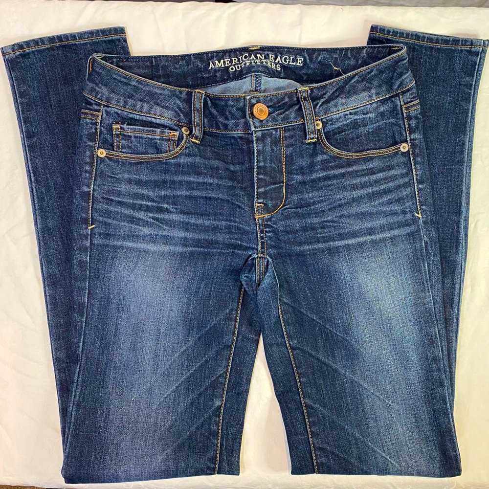 AMERICAN EAGLE OUTFITTERS Skinny Super Stretch Jeans Sz 2